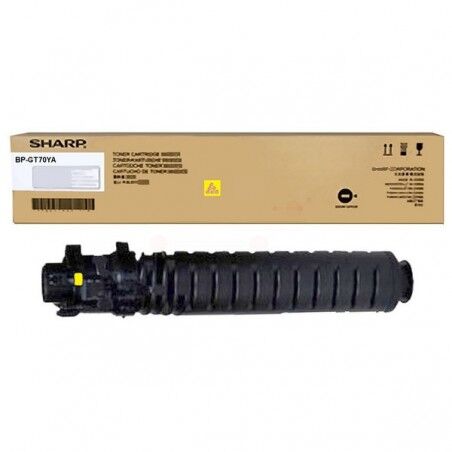 Sharp Bp-gt70ya Yellow Sarı Orjinal Fotokopi Toneri Bp-50c26-50c31-50c36-50c45 24.000 Sayfa