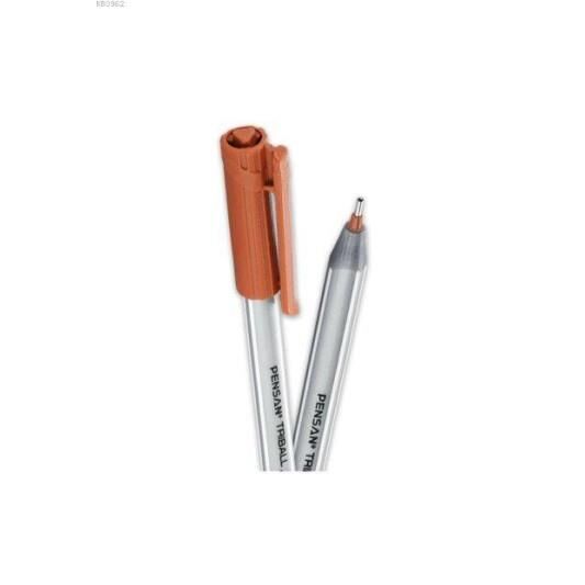 Pensan Tükenmez Kalem 1,00 Mm Triball Kahverengi Pe01003tkkı