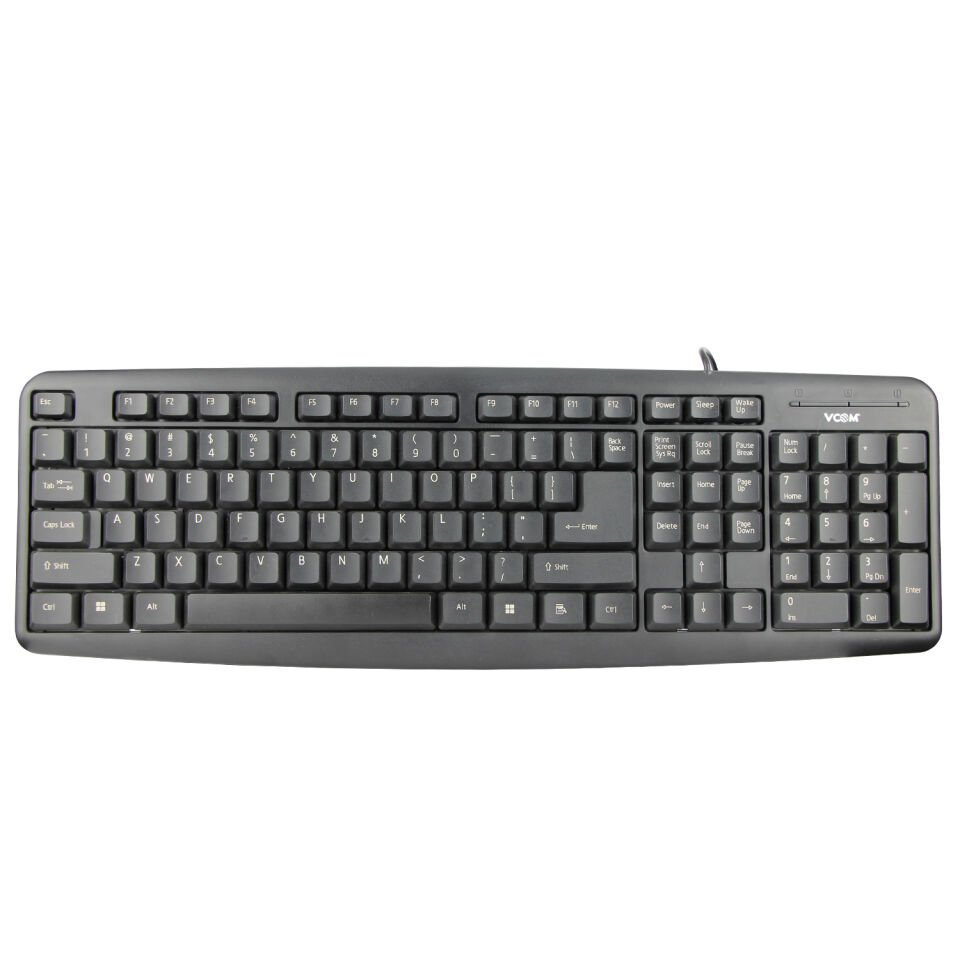 Vcom Dk701 Usb Siyah İngilizce Klavye