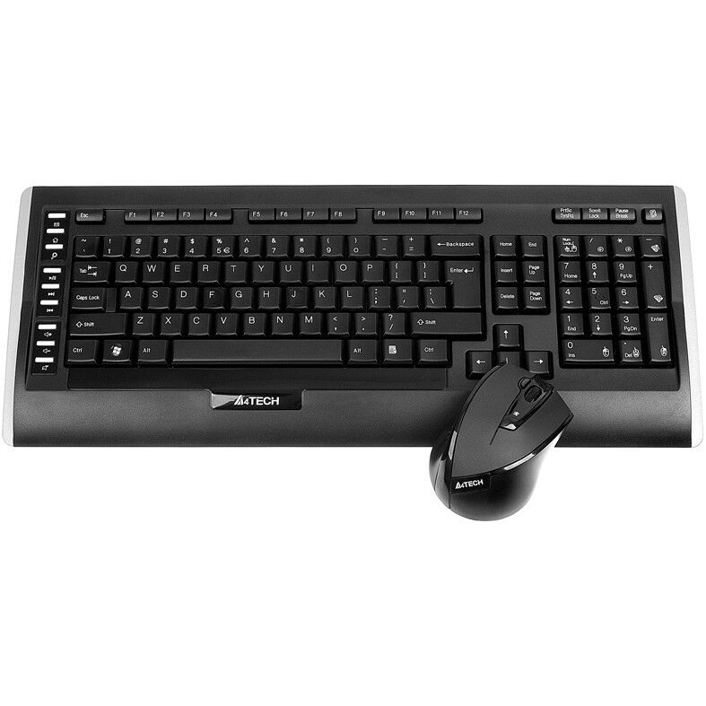 A4 Tech 9300f Siyah Q Tr Kablosuz Multimedya Set