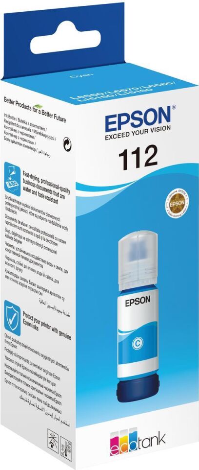 Epson T06c2 ( 112 ) Mavi Kartuş Mürekkebi C13t06c24a