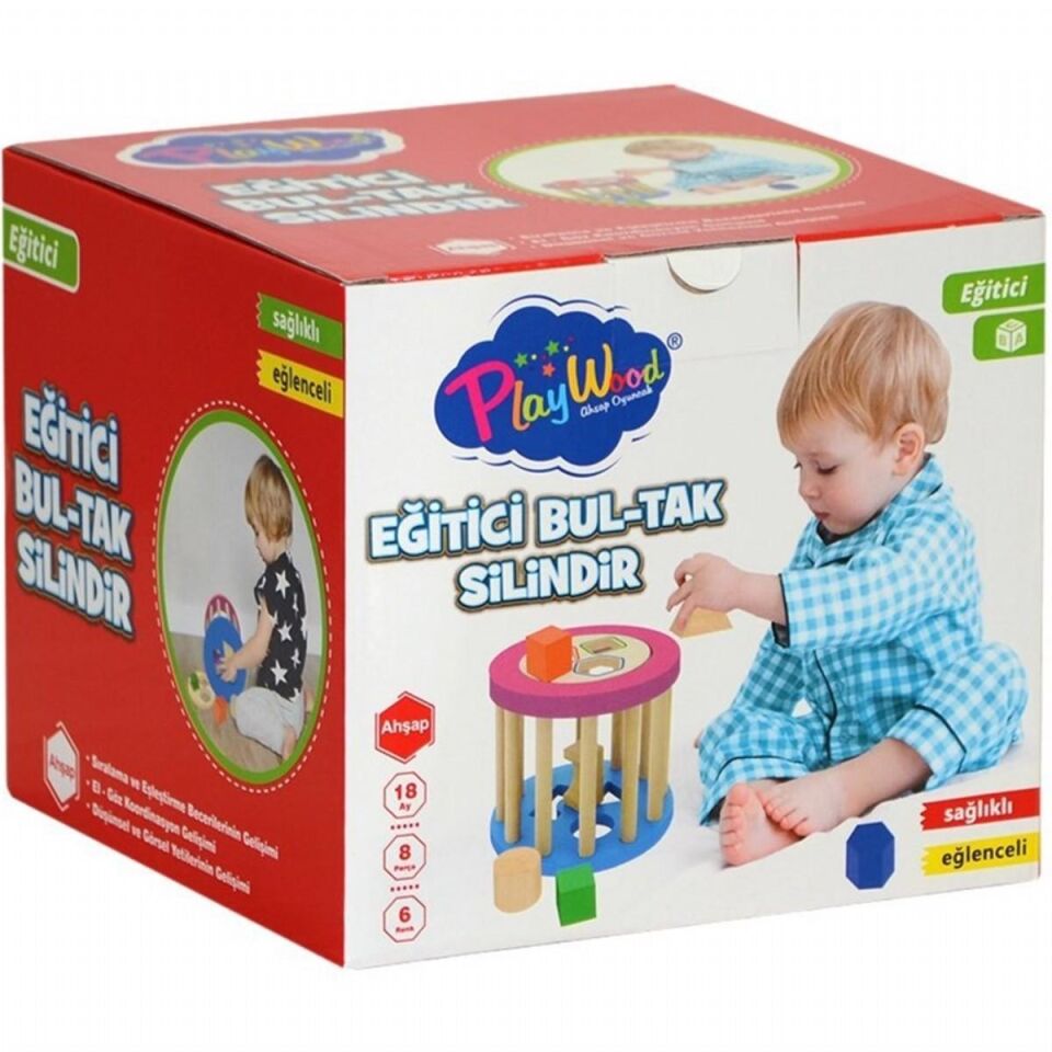 Onyıl Ahşap Eğitici Silindir Bultak Ony374