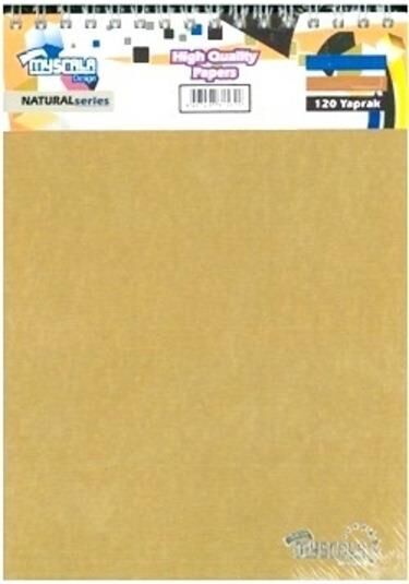 Özkan Myscala Bloknot A4 Naturel 120 Yp. Kareli G1529
