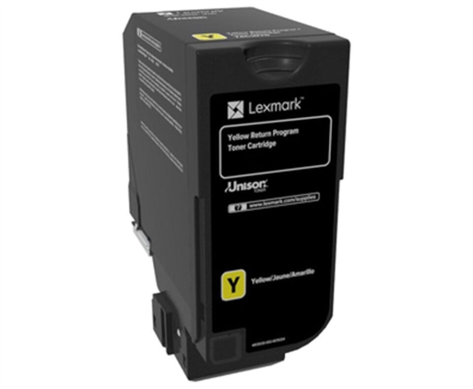 Lexmark Toner 3.000 Sayfa Yellow Sarı 74c50y0