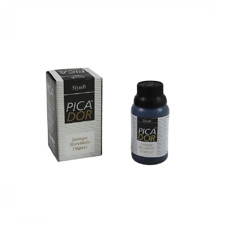 Picador Istampa Mürekkebi 1000ml Siyah Ke 010