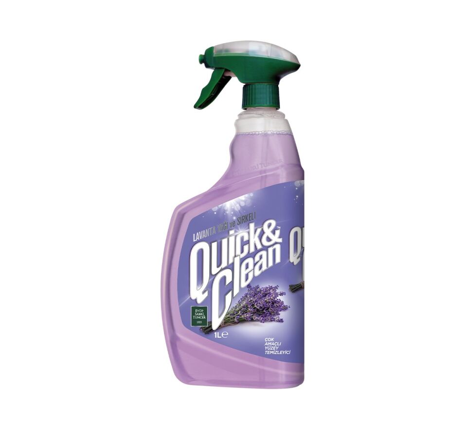 Eyüp Sabri Tuncer 1lt Quick&clean Lavanta Yağı Ve Sirkeli Yüzey Temizleyici