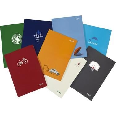 Mopak Defter A4 60 Yp. Düz Karton Kapak Dikişli 05356