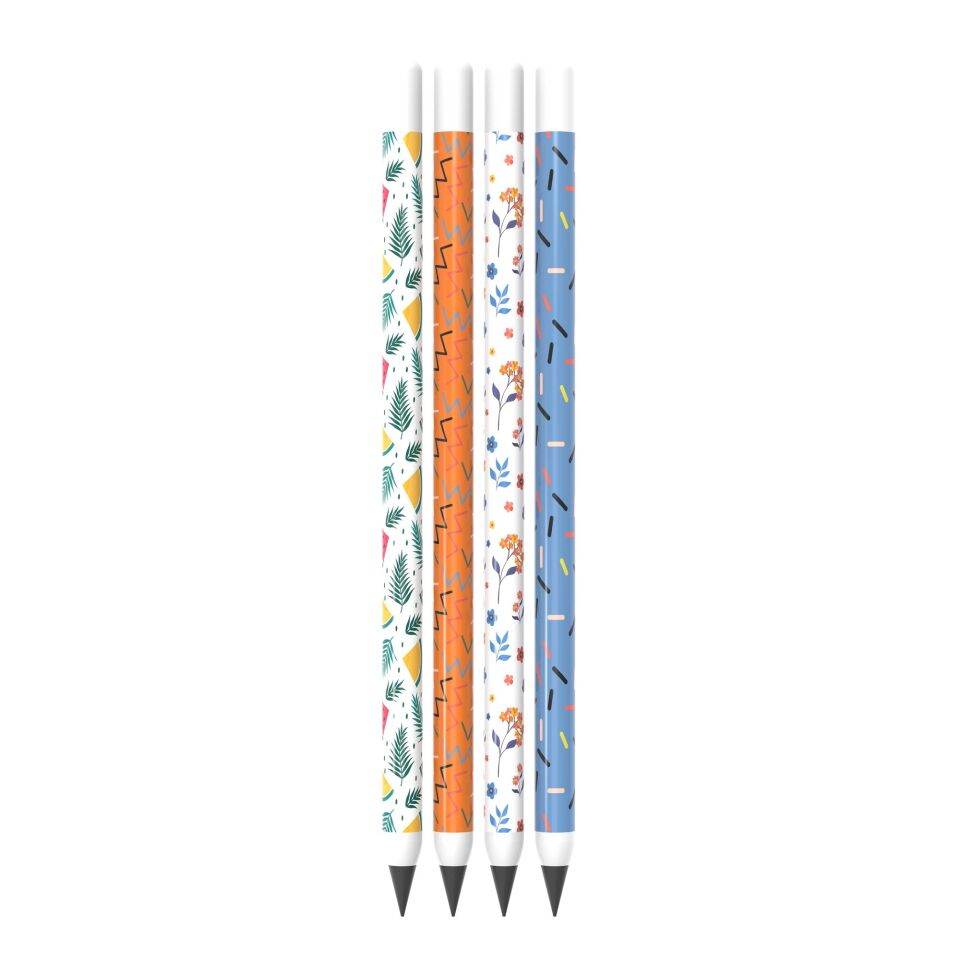 Panpen Bitmeyen Kurşun Kalem Neşeli Desenler Pan719