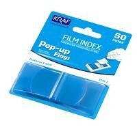 Kraf İndex Film (pp) 25x45 Mm Pop-up Tek Renk 50 Yp Mavi 2545-2