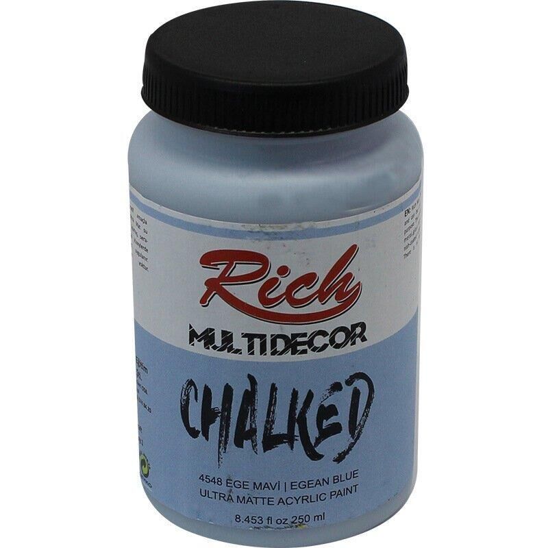 Rich Multi Decor Chalked 250 Cc Ege Mavi Mdc-250-4548