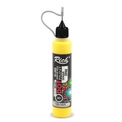 Rich Boncuk Boyası Dot Paint 40 Cc Sarı Dto-40-11989