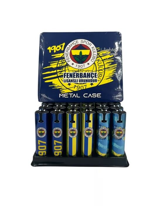 Toscow Çakmak Metal Kılıflı Taşlı Fenerbahçe Y-220-fb23