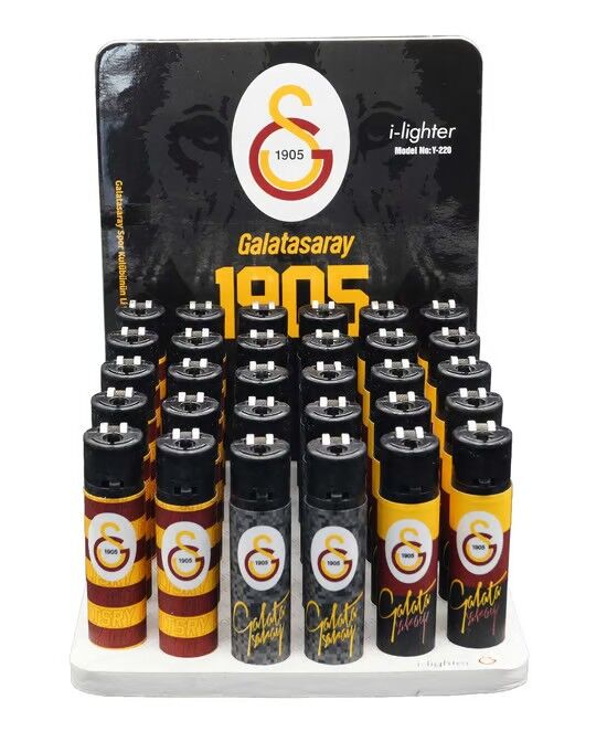 Toscow Çakmak Metal Kılıflı Taşlı Galatasaray Y-220-gs23