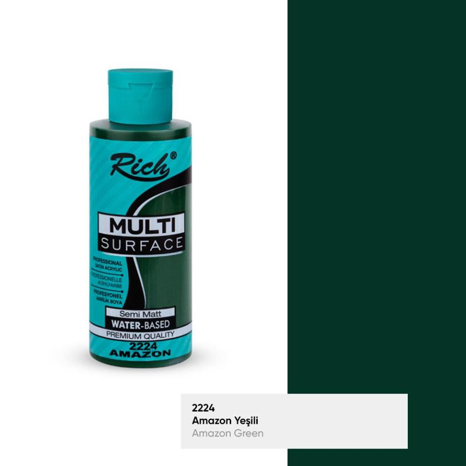 Rich Multi Surface Akrilik Boya 120 Cc Amazon Mls-120-2224