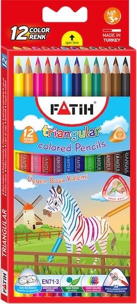Fatih Kuruboya 12'li Jumbo Üçgen Tam Boy Fa-33490