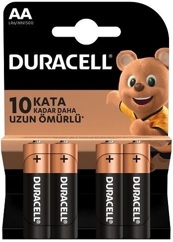 Duracell Kalem Pil 4'lü Aa Alkalinli 05938