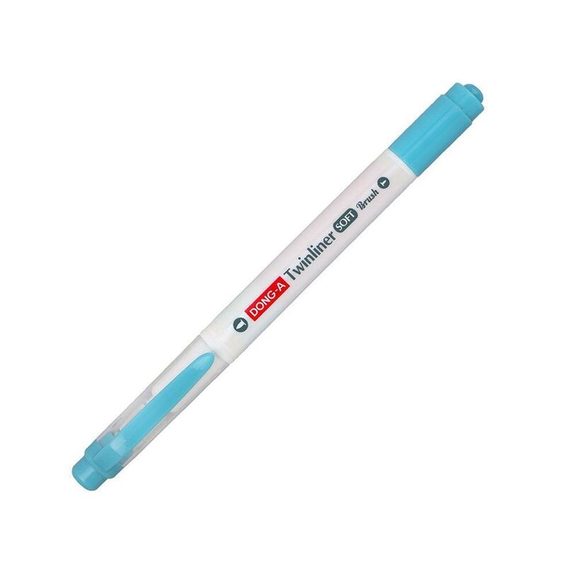 Dong-a Fosforlu Kalem Twinliner Soft Fırçalı Mavi No:38 231938