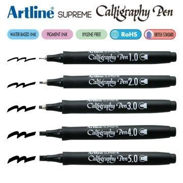 Artline Supreme Calligraphy Pen 5.0 Kaligrafi Kalemi Uç:5,0mm Kırmızı Lv-a-epf-245 Red