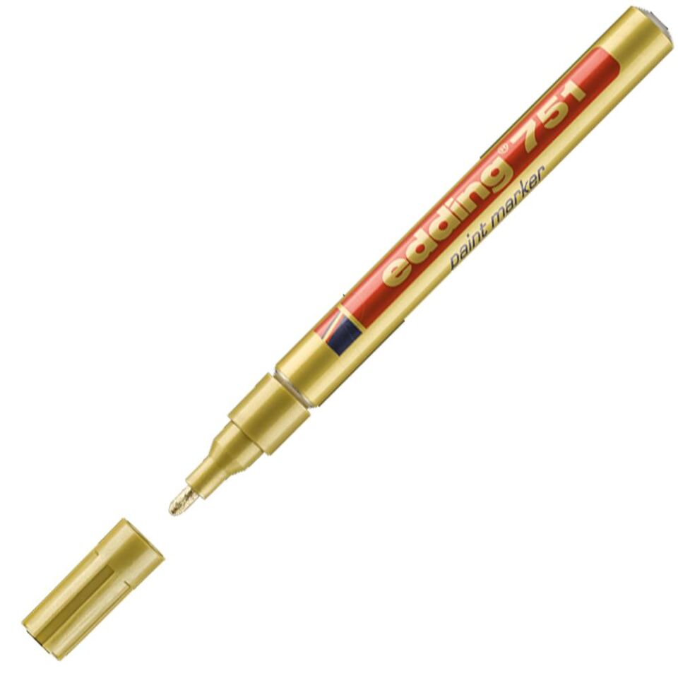 Edding Boya Dekor Markörü ( E-751 ) Altın Ed75153