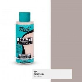 Rich Multi Surface Akrilik Boya 120 Cc Küllü Pembe Mls-120-2274