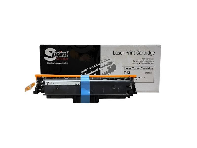 S Prınt T12 Yellow Toner - Çipli (5,3k*) Sp40-t12y