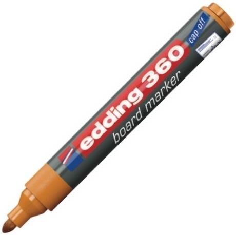 Edding Tahta Kalemi Cap Off ( E-360 )turuncu Ed36006