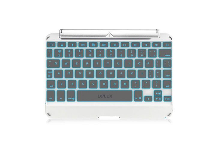Everest Kb-bt11 Beyaz Bluetooth Ipad Mini Işıklı Everest Kb-bt11 Kablosuz Stand-klavye