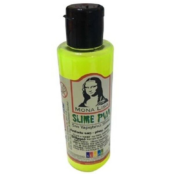 Monalisa Slime Yapıştırıcı Fosforlu 70 Ml Sarı Sl01-11