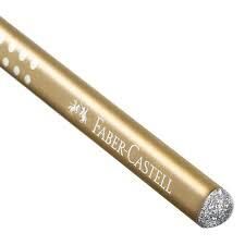 Faber Castell Kurşun Kalem Sparkle Üçgen Gövde Pearl Gold 118214