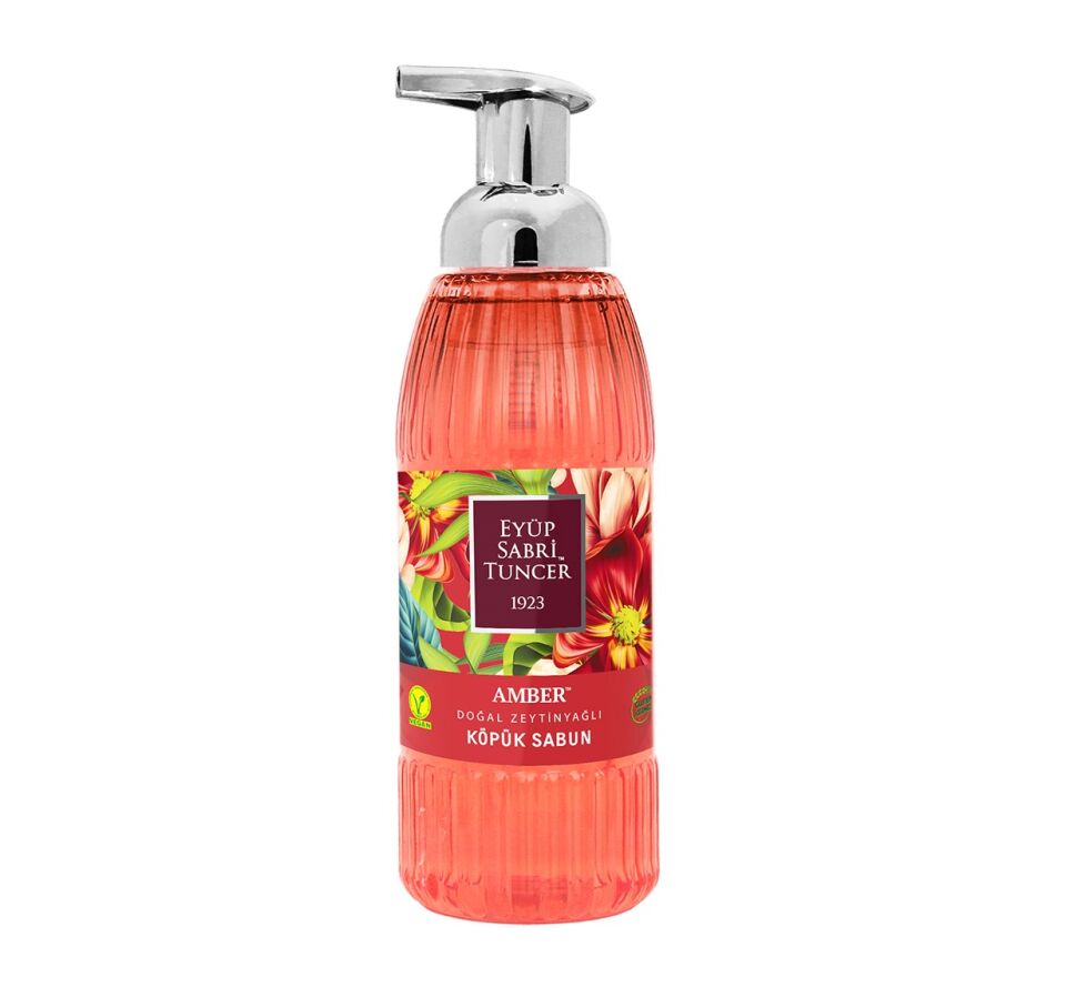 Eyüp Sabri Tuncer 500ml Köpük Amber Zeytinyağlı Sabun Pet Şişe