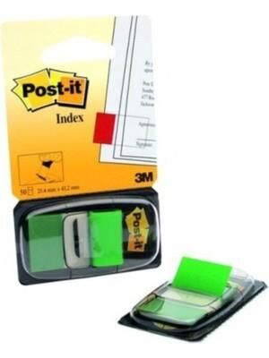 Post-it Yapışkanlı Not İndeks 50'li Yeşil 680-3