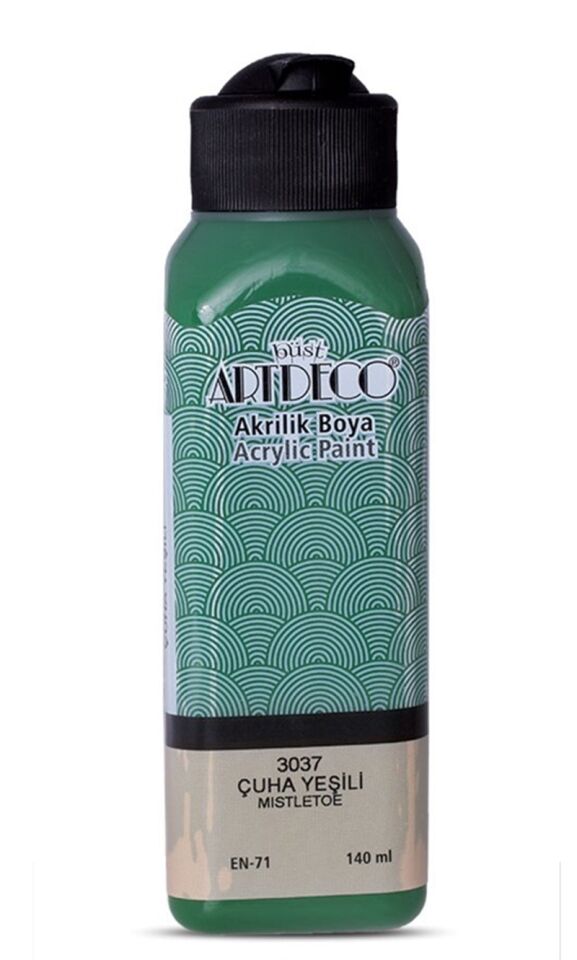 Artdeco Akrilik Boya 140ml Çuha Yeşili 3037 Lv-y-070r-3037
