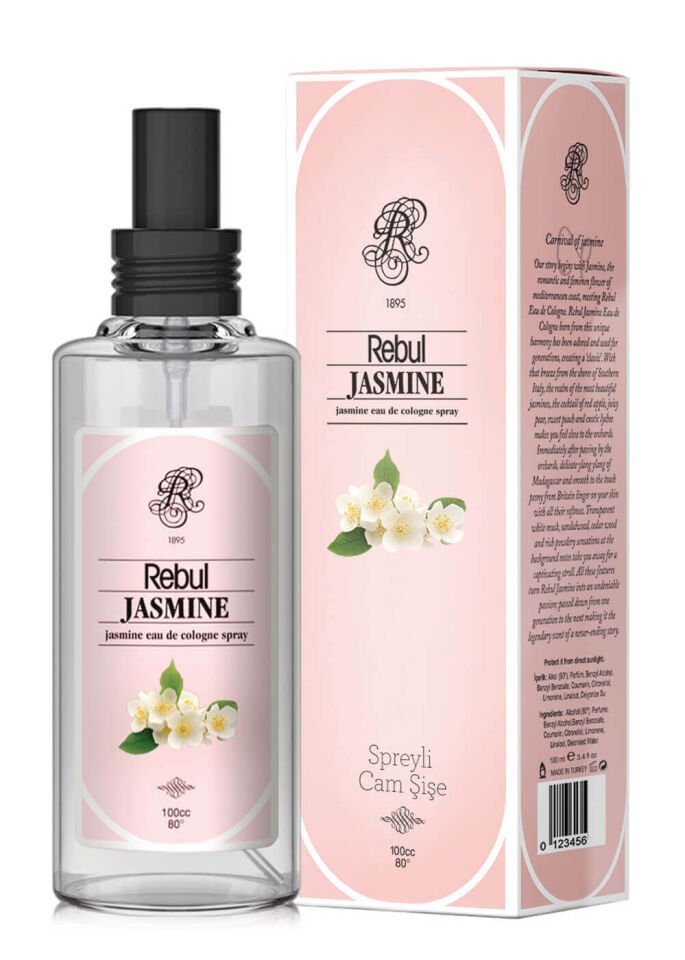 Rebul Jasmine 100 Ml Spreyli Kolonya
