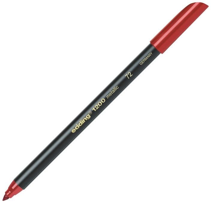 Edding Grafik Kalemi ( E-1200 ) Metalik Kırmızı Ed120072