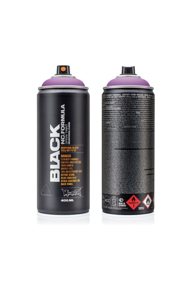 Montana Black Sprey Boya 400ml Monster Blk4020 Lv-mo-263859