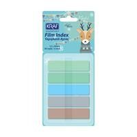 Kraf İndex Film (pp) 12x45 Mm Pop-up 5 Renk 30 Yp Pastel 51248-1