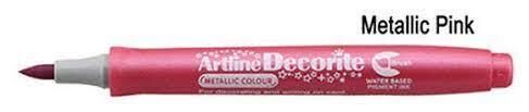 Artline Decorite Brush Marker Esnek Uçlu Fırça Kalem M. Pink Lv-a-edfm-f M. Pınk