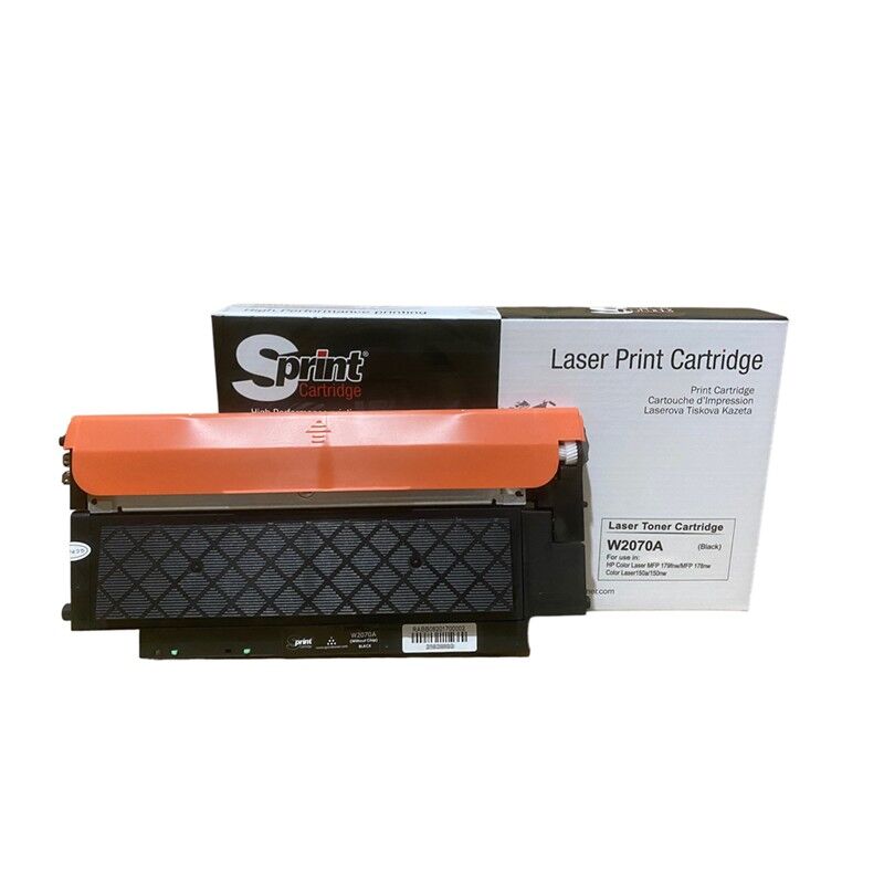 S Prınt W2070a (117a) Black Toner - Çipli (1k*) Sp10-117b