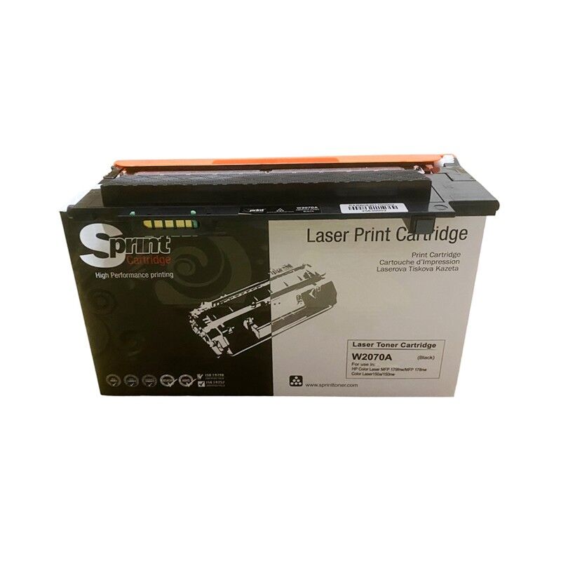 S Prınt W2070a (117a) Black Toner - Çipli (1k*) Sp10-117b