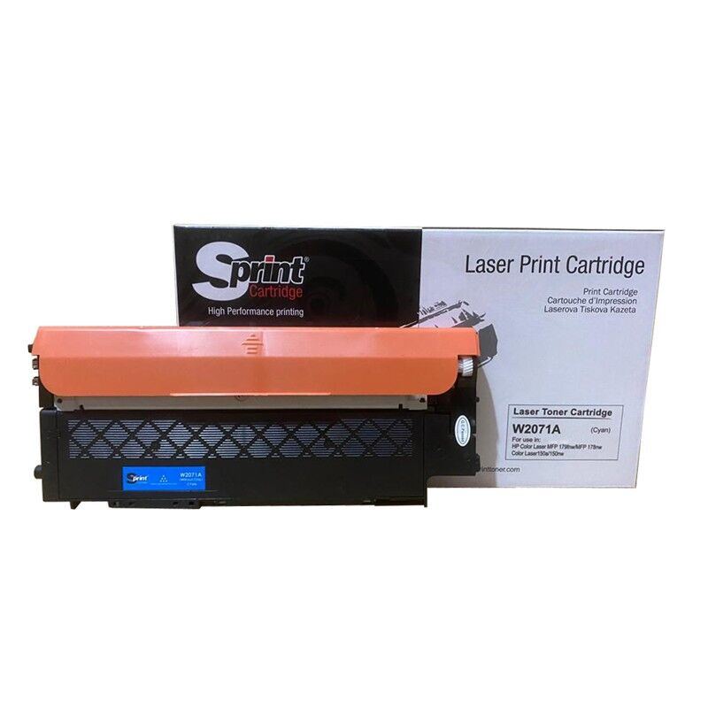S Prınt W2071a (117a) Cyan Toner - Çipli (0.7k*) Sp10-117c