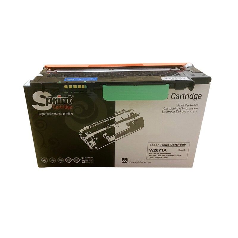 S Prınt W2071a (117a) Cyan Toner - Çipli (0.7k*) Sp10-117c