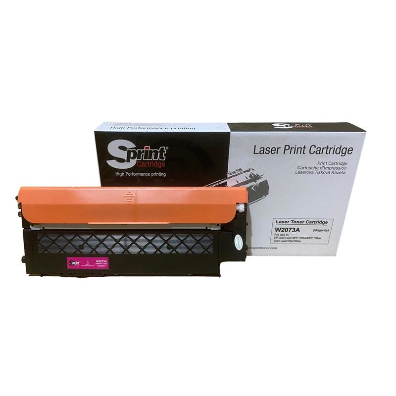 S Prınt W2073a (117a) Magenta Toner - Çipli (0.7k*) Sp10-117m
