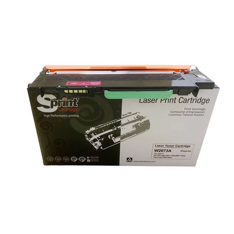 S Prınt W2073a (117a) Magenta Toner - Çipli (0.7k*) Sp10-117m