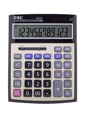 Csl Cs-2ts 12 Hane Masa Tipi İşlem Kontrollü Hesap Makinesi