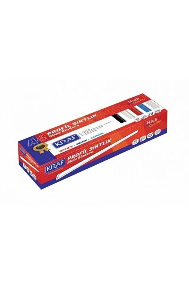 Kraf Profil Sırtlık 12 Mm 100'lü Kırmızı 145030