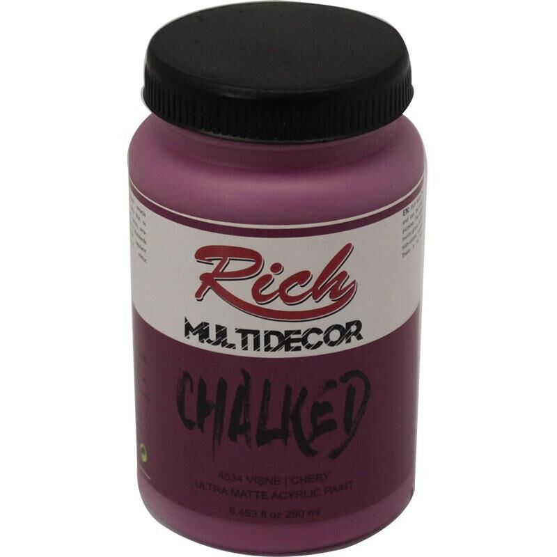 Rich Multi Decor Chalked 250 Cc Vişne Mdc-250-4534