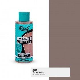 Rich Multi Surface Akrilik Boya 120 Cc Pudra Kahve Mls-120-2252