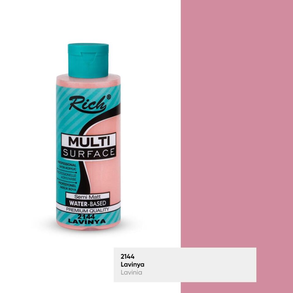 Rich Multi Surface Akrilik Boya 120 Cc Lavinya Mls-120-2144