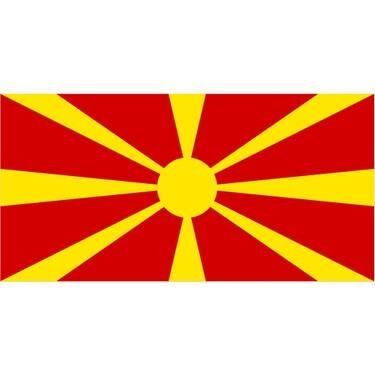 Buket Bayrak Yabancı Ülke 70x105 Makedonya