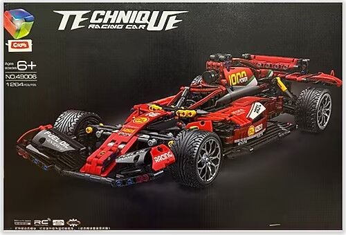 Ctoys Lego Blok F1 Yarış Arabası 1264 Parça 49006